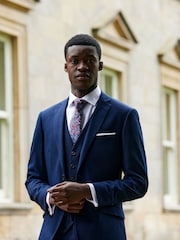 Skopes Blue Tailored Harcourt Suit Jacket - Image 3 of 8