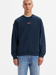 Levi's® Blue Relaxed Baby Tab  Sweatshirt - Image 1 of 5