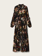 AllSaints Black Maria Shirt Dress - Image 5 of 5