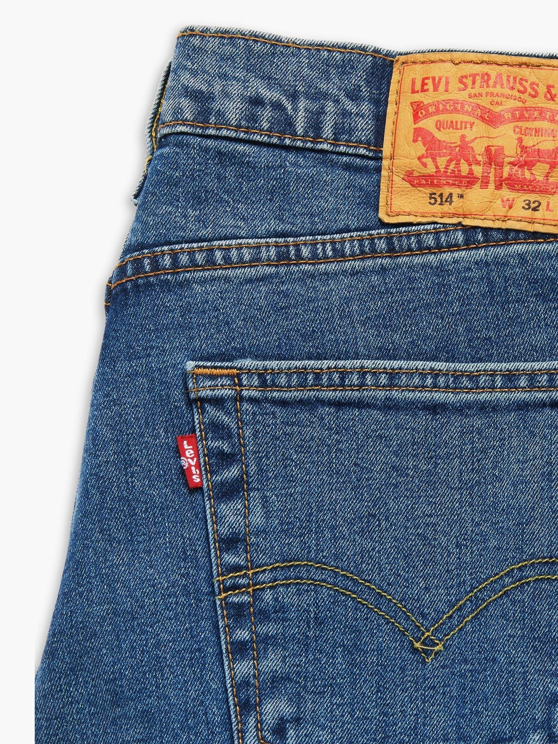Buy Levi s Blue 514 Straight Fit Jeans from the Next UK online shop