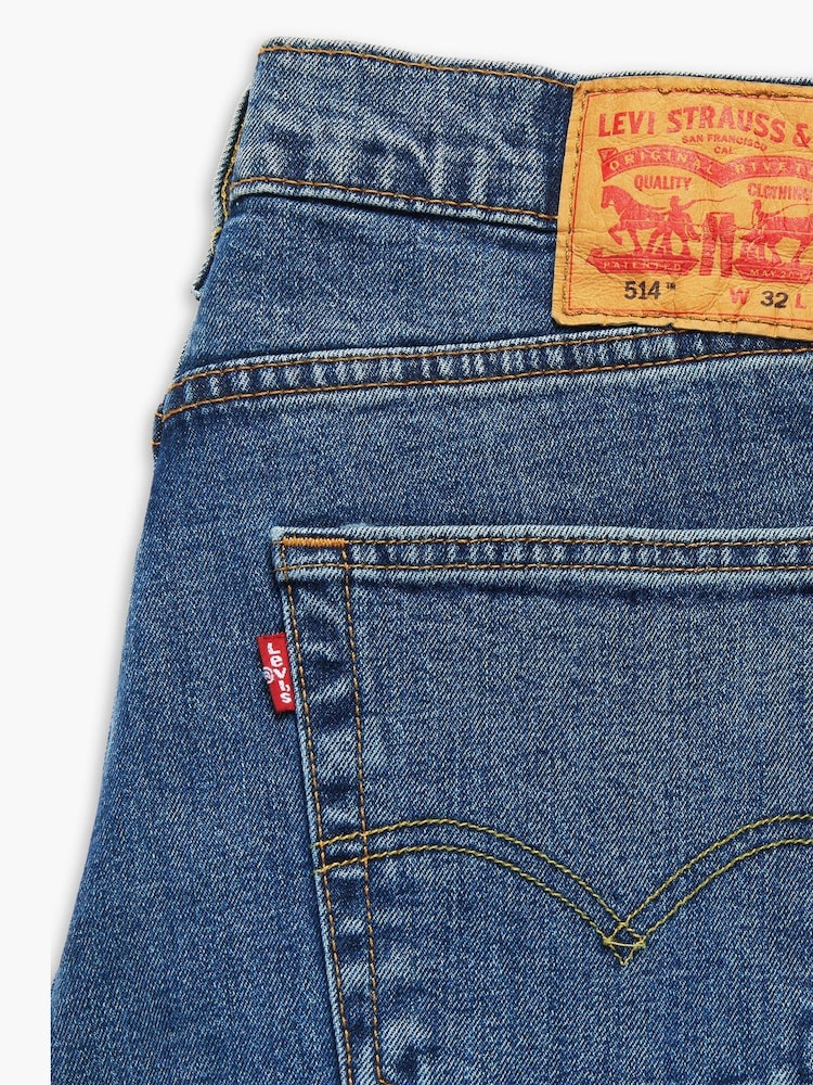 Levi's® Blue 514 Straight Fit Jeans - Image 11 of 11