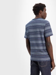 В синюю полоску - Levi's Оригинальный знак дома 100% Хлопковая футболка - Image 2 of 7