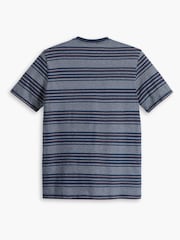 В синюю полоску - Levi's Оригинальный знак дома 100% Хлопковая футболка - Image 6 of 7