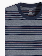 В синюю полоску - Levi's Оригинальный знак дома 100% Хлопковая футболка - Image 7 of 7