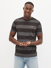 В черную полоску - Levi's Оригинальный знак дома 100% Хлопковая футболка - Image 1 of 7