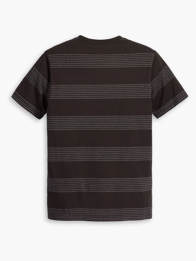 Levi's® Black Stripe Original Housemark T-Shirt - Image 6 of 7