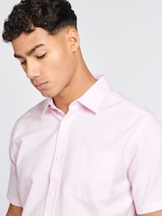 Jack Wills Pink 100% Cotton Stapleton Oxford Shirt - Image 4 of 6