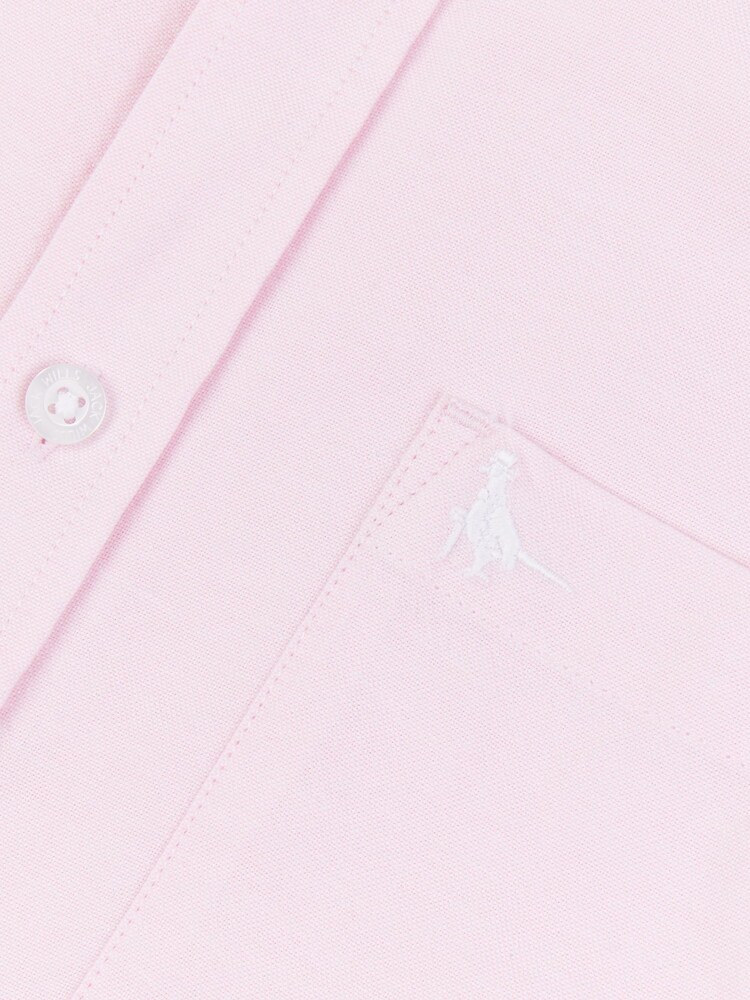 Jack Wills Pink 100% Cotton Stapleton Oxford Shirt - Image 6 of 6