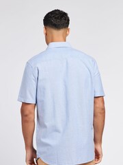 Jack Wills Blue 100% Cotton Stapleton Oxford Shirt - Image 2 of 6