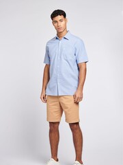 Jack Wills Blue 100% Cotton Stapleton Oxford Shirt - Image 3 of 6