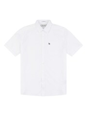 Jack Wills White 100% Cotton Stapleton Oxford Shirt - Image 5 of 6