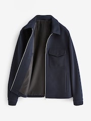 Navy Blue Trucker Jacket - Image 7 of 10