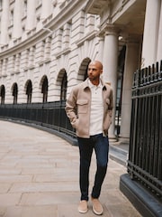 Neutral Trucker Jacket - Image 2 of 7