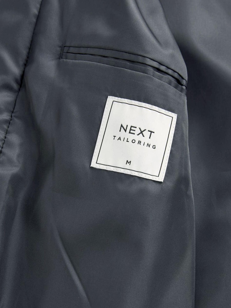 Brown Funnel Neck Coat With Built In Gilet - Image 10 of 11
