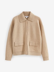 Camel Button Up Cardigan - Image 5 of 6