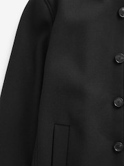 Schwarz - Jacke mit Stehkragen und integriertem Westeneinsatz - Bild 9 von 10