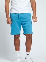 Jack Wills Dark Teal Blue Balmore 100% Cotton Shorts - Image 3 of 7