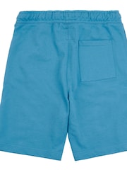 Jack Wills Dark Teal Blue Balmore 100% Cotton Shorts - Image 6 of 7