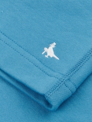 Jack Wills Dark Teal Blue Balmore 100% Cotton Shorts - Image 7 of 7
