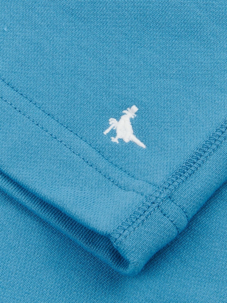Jack Wills Dark Teal Blue Balmore 100% Cotton Shorts - Image 7 of 7