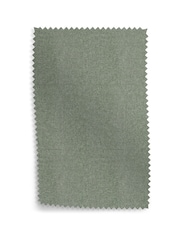 Jasper Conran London Moss Green White Weave Upholstery Swatch - Image 1 of 1