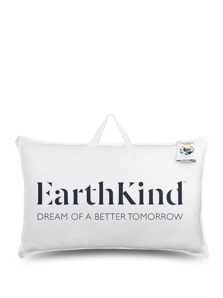 EarthKind Medium Back Sleeper Feather & Down White Pillow - Image 7 of 7