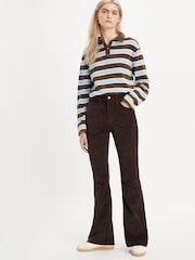 Levi's® Brown 726™ High Rise Yoked Flare Jeans - Image 1 of 8