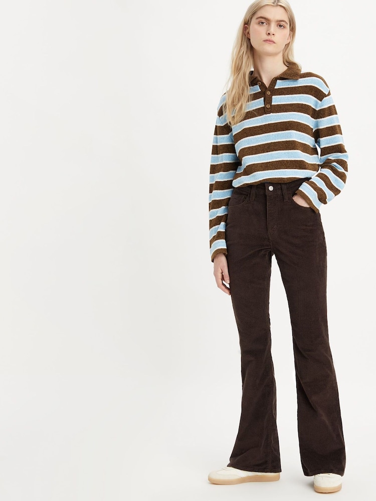 Levi's® Brown 726™ High Rise Yoked Flare Jeans - Image 1 of 8