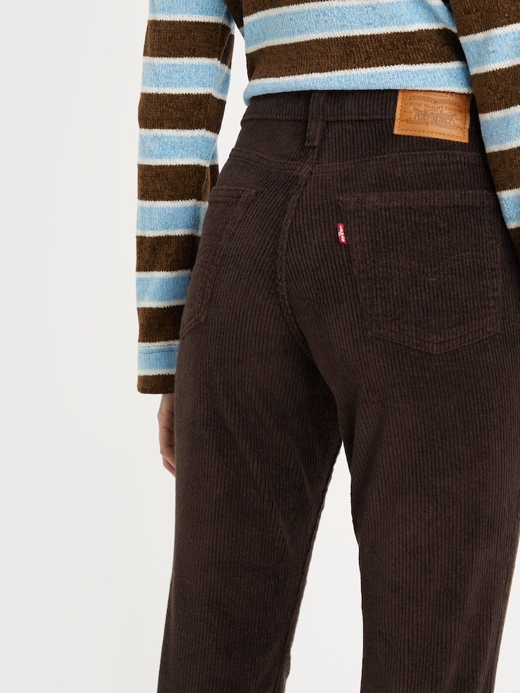 Levi's® Brown 726™ High Rise Yoked Flare Jeans - Image 5 of 8