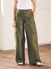 Levi's® Green Baggy Cargo Trousers - Image 1 of 5