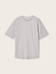 AllSaints Grey Figure Short Sleeve Crew Neck T-Shirt - Image 7 of 7