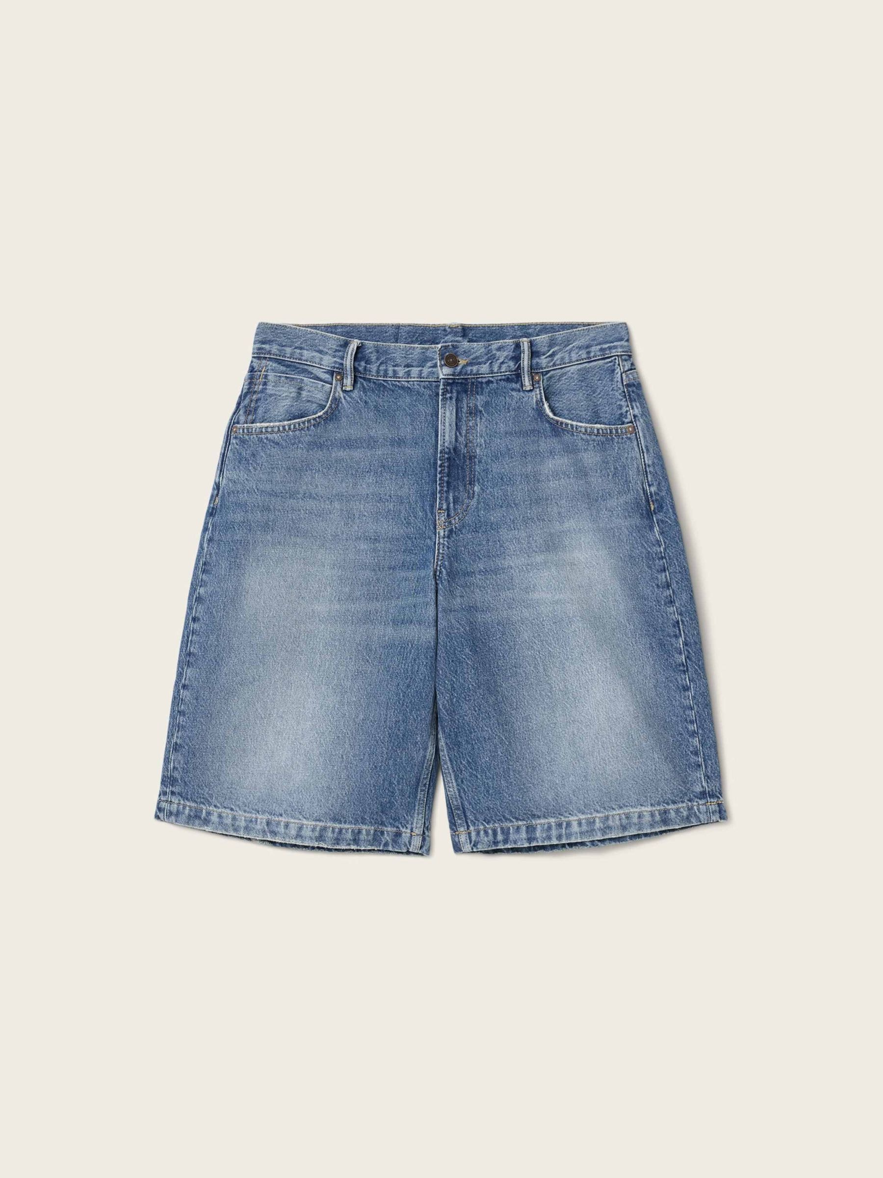 Buy AllSaints Blue Jackson Denim Shorts from Next USA