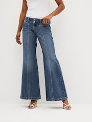 Levi's® Mid Blue Denim Noughties Big Bell Jeans - Image 3 of 10