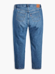 Levi's® Light Blue Denim Curve 501 81 Straight Fit 100% Cotton Jeans - Image 7 of 10