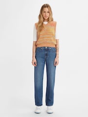 Levi's® Mid Blue 94 Baggy 100% Cotton Jeans - Image 1 of 4