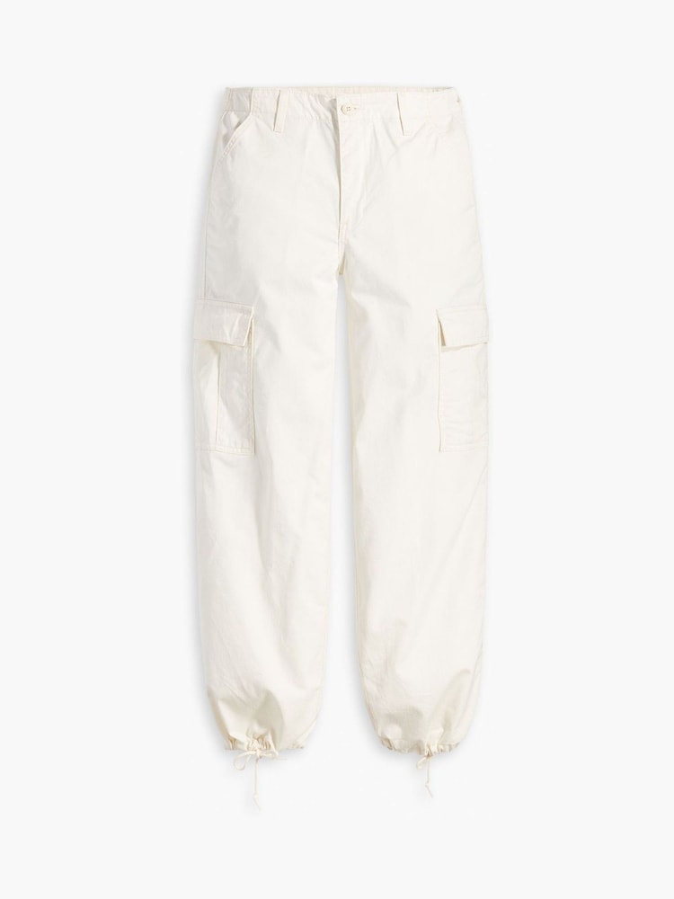 Bej - Levi's 94 Pantaloni largi Pantaloni tip cargo 100% Cotton Pantaloni - Imaginea 4 din 4