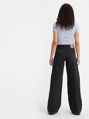Levi's® Black 94 Baggy Wide Leg 100% Cotton Jeans - Image 2 of 4