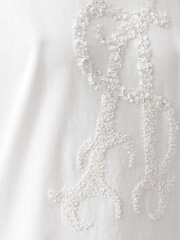 AllSaints White Reflex Amelie T-Shirt - Image 3 of 6