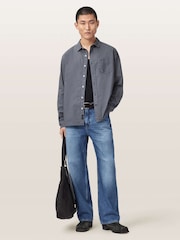 AllSaints Blue Mullen Jeans - Image 6 of 8