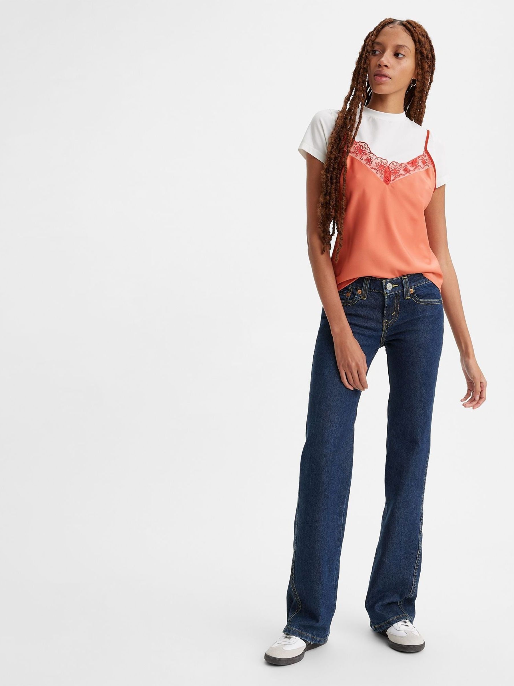 Buy Levi s Dark Blue Noughties Big Bell Jeans from Next Luxembourg