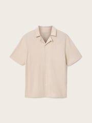 AllSaints White Hudson Short Sleeve Shirt - Image 6 of 6