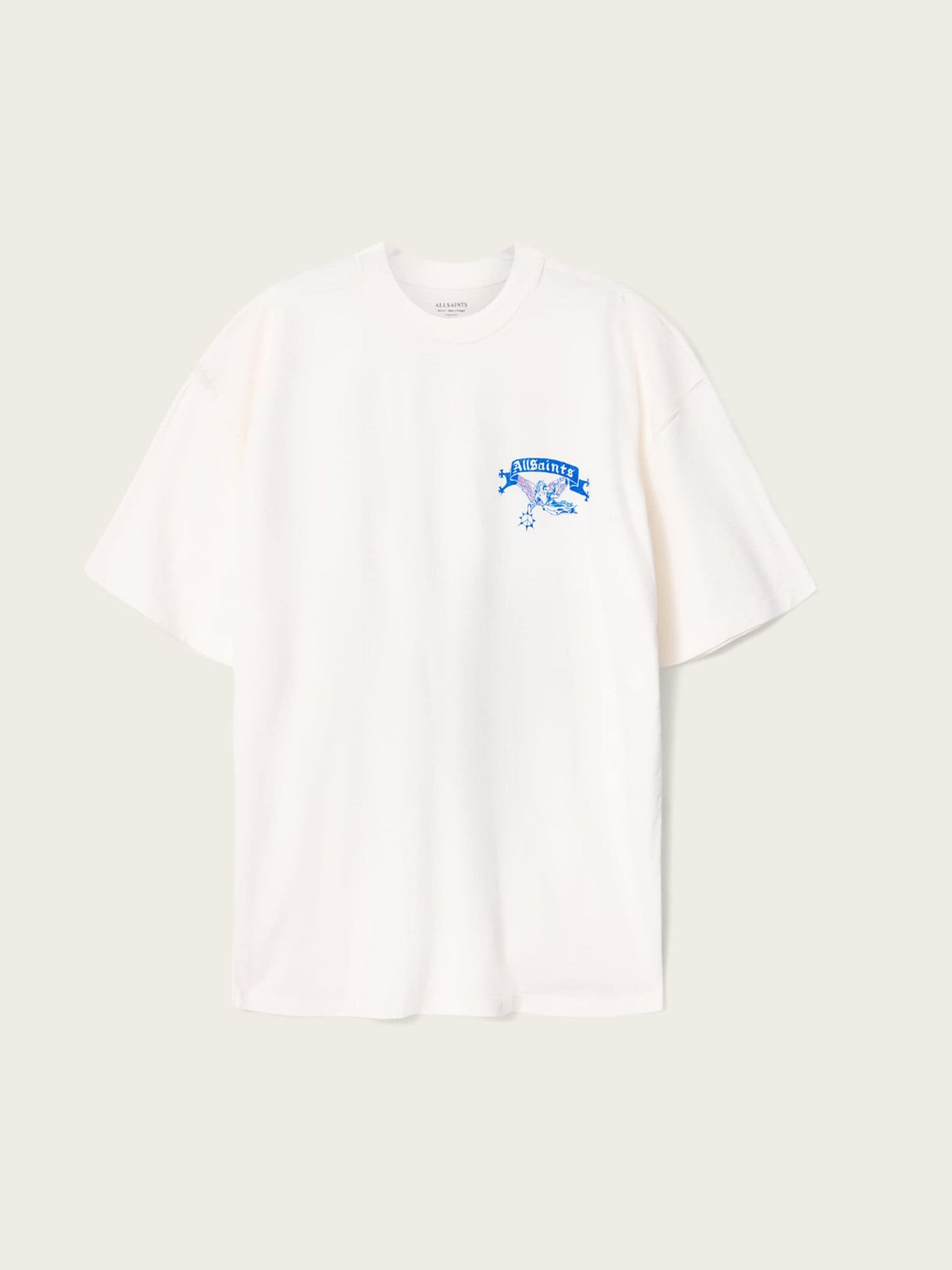 Buy AllSaints White Cray Short Sleeve Crew Neck T-Shirt from Next USA