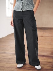 Levi's® Black Baggy Cargo Trousers - Image 5 of 10