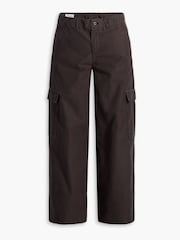 Levi's® Black Baggy Cargo Trousers - Image 8 of 10