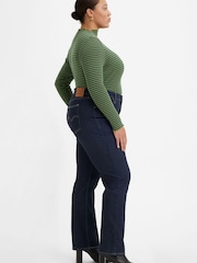 Levi's® Indigo Blue 721™ Curve High Rise Skinny Jeans - Image 6 of 6
