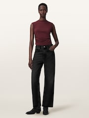 AllSaints Red West Tank - Image 3 of 8