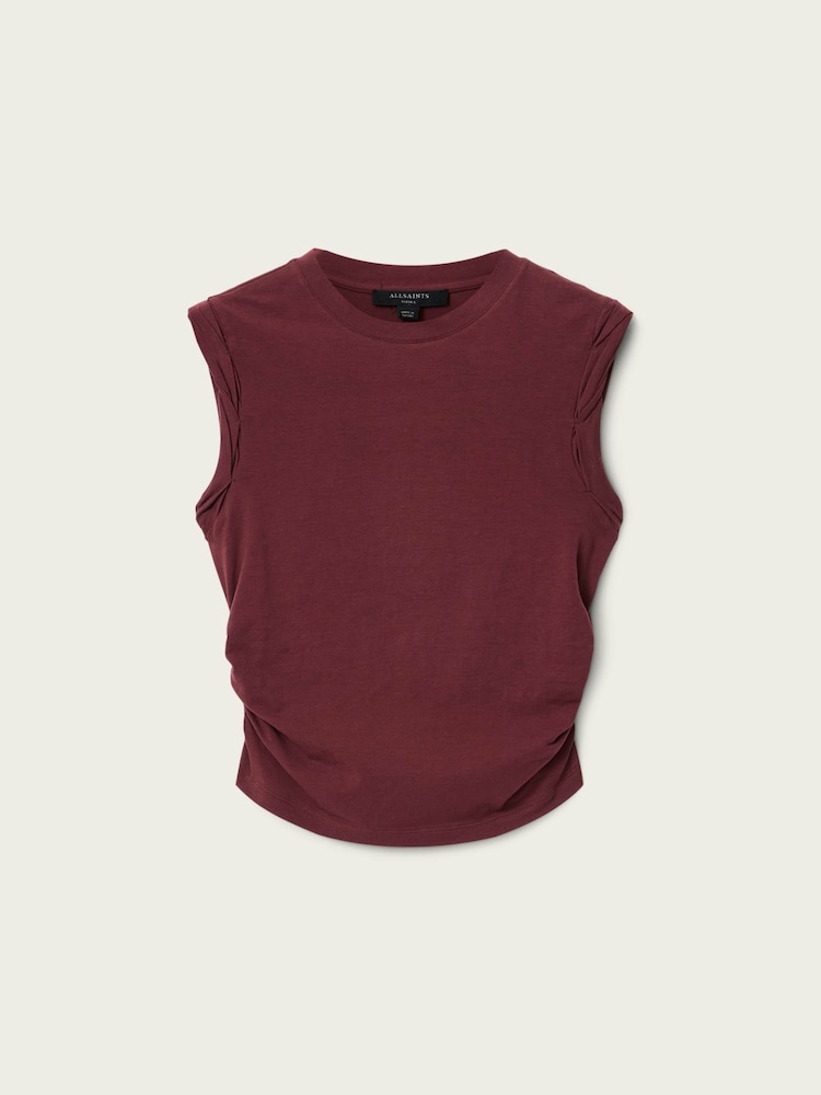 AllSaints Red West Tank - Image 8 of 8 AllSaints Red West Tank - Image 8 of 8