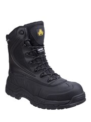Amblers Safety Hybrid Metal Free Hi-leg Waterproof Black Safety Boots - Image 2 of 4