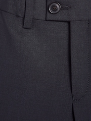 Reiss Navy Hope Senior Modern Fit Mixer Trousers - Image 6 of 6