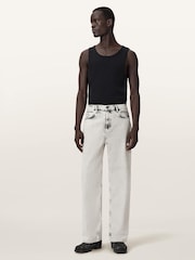 AllSaints Grey Lenny Jeans - Image 2 of 7